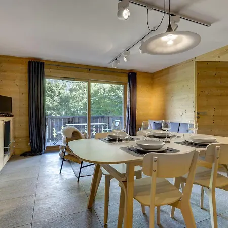 Lyret - Moderne 2ch 2sdb Vue Mtblanc 250m Remontee Lejlighed