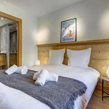 Lyret - Moderne 2ch 2sdb Vue Mtblanc 250m Remontee Lejlighed *