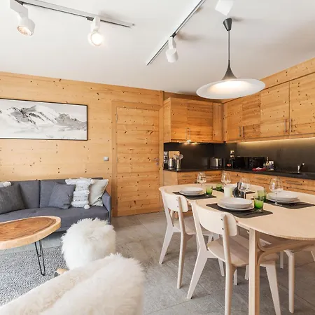 Lyret - Moderne 2ch 2sdb Vue Mtblanc 250m Remontee